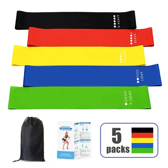 Resistance Bands (5 pieces/levels)