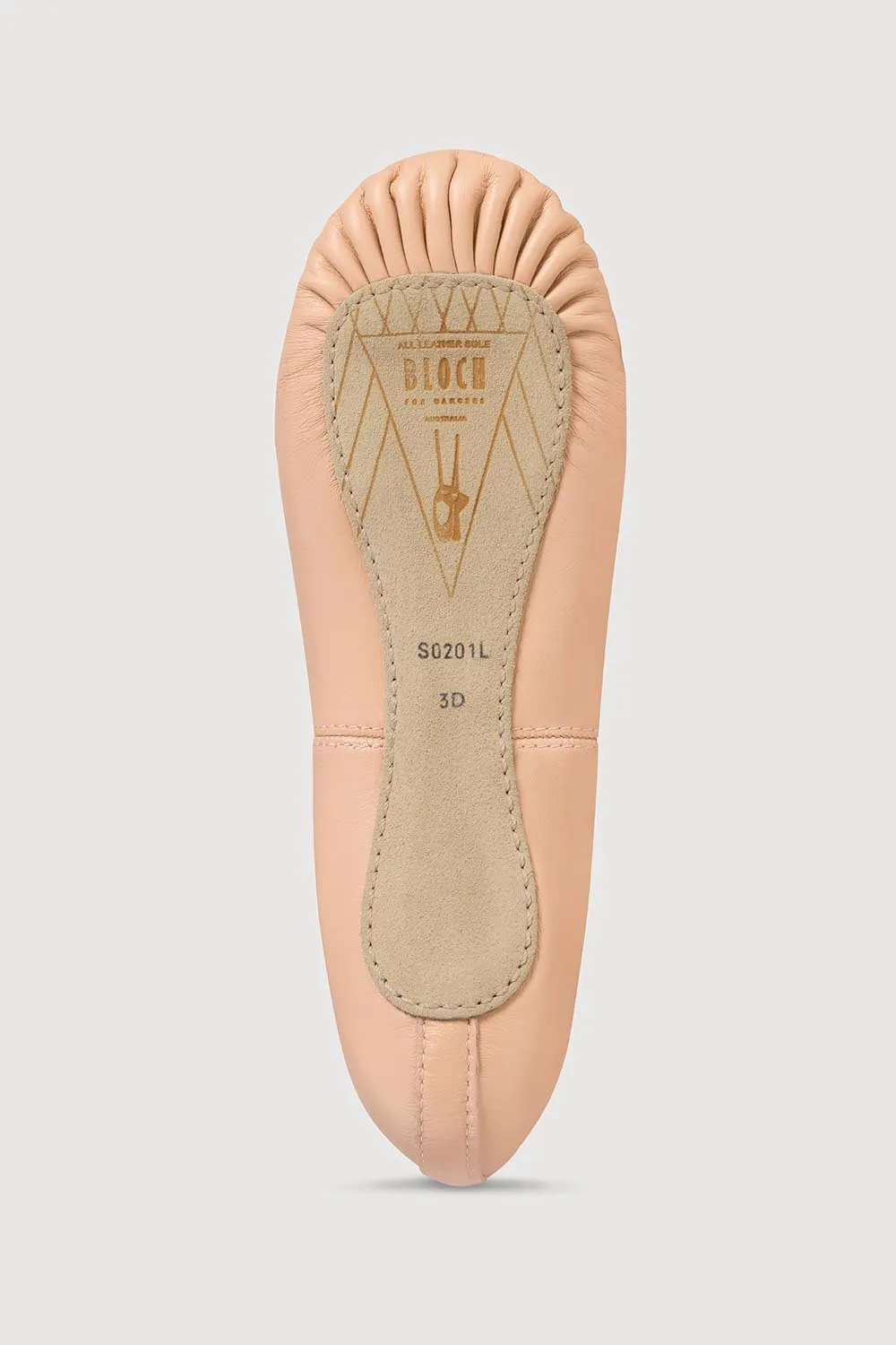 S0201G - Bloch Prolite Leather Childrens Ballet Flat