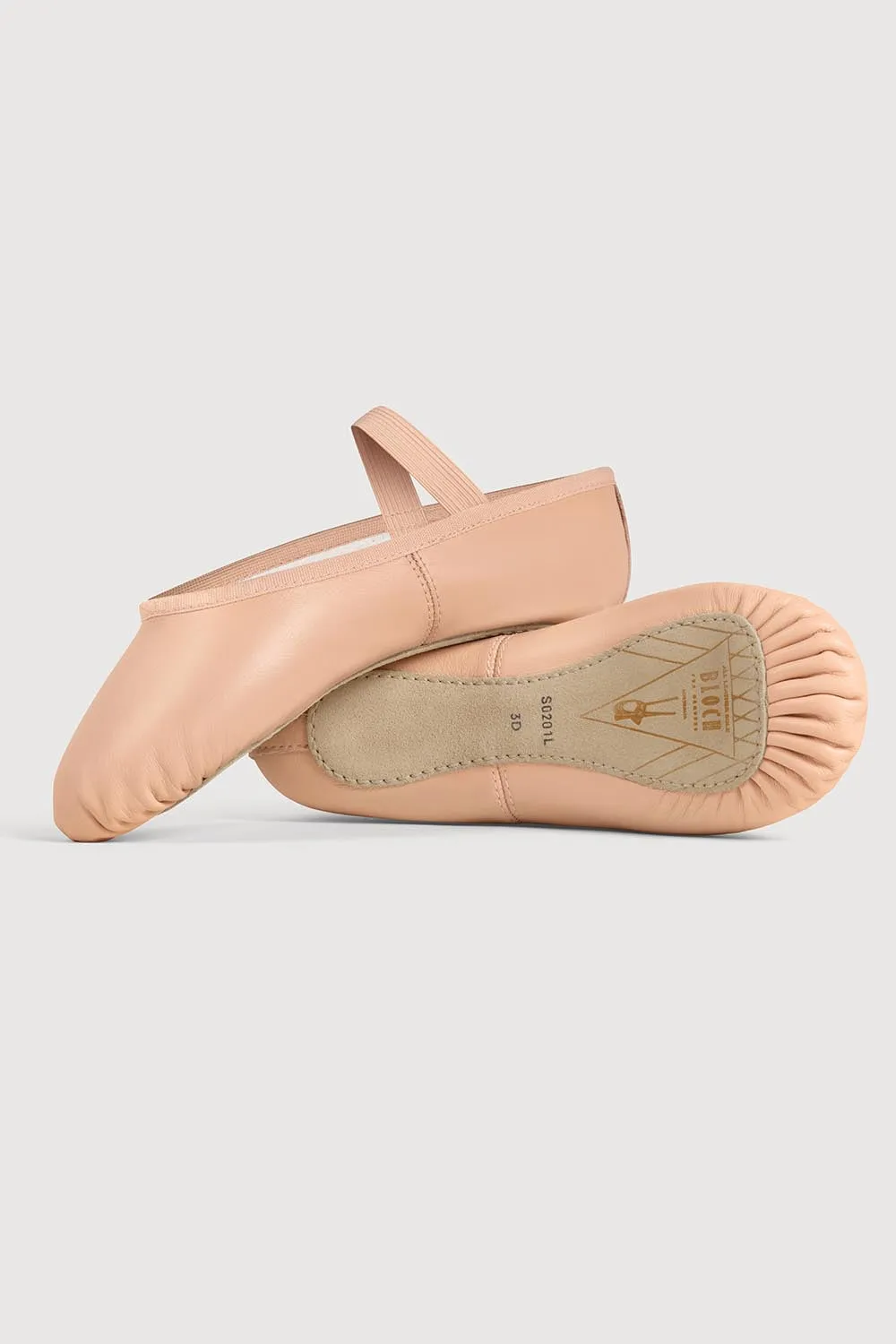 S0201G - Bloch Prolite Leather Childrens Ballet Flat