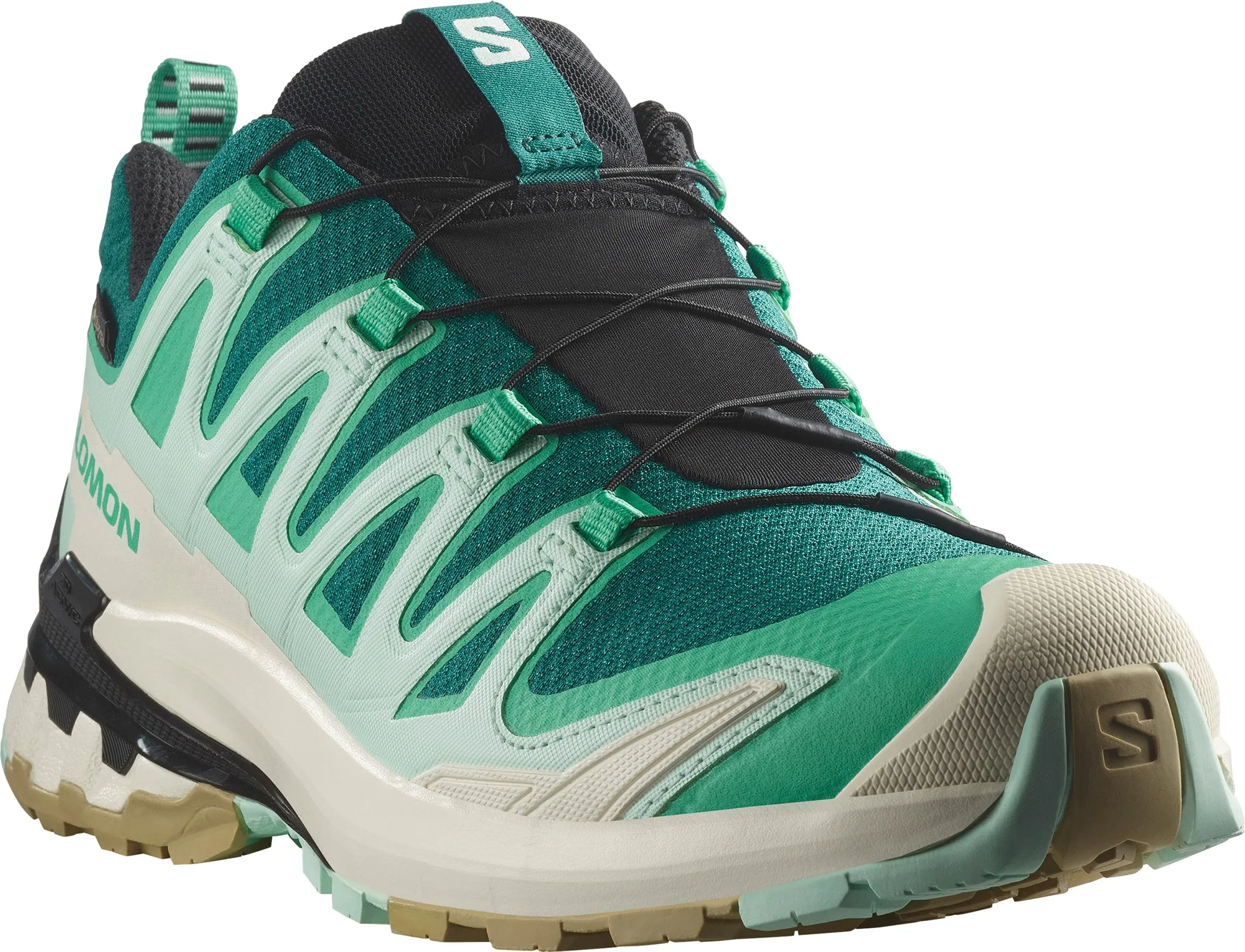 Salomon XA Pro 3D V9 GORE-TEX Womens Trail Running Shoes - Green