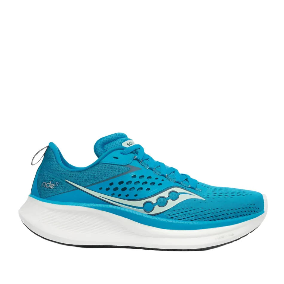 Saucony Ride 17 Women's Running Shoes AW24 Viziblue/Mirage