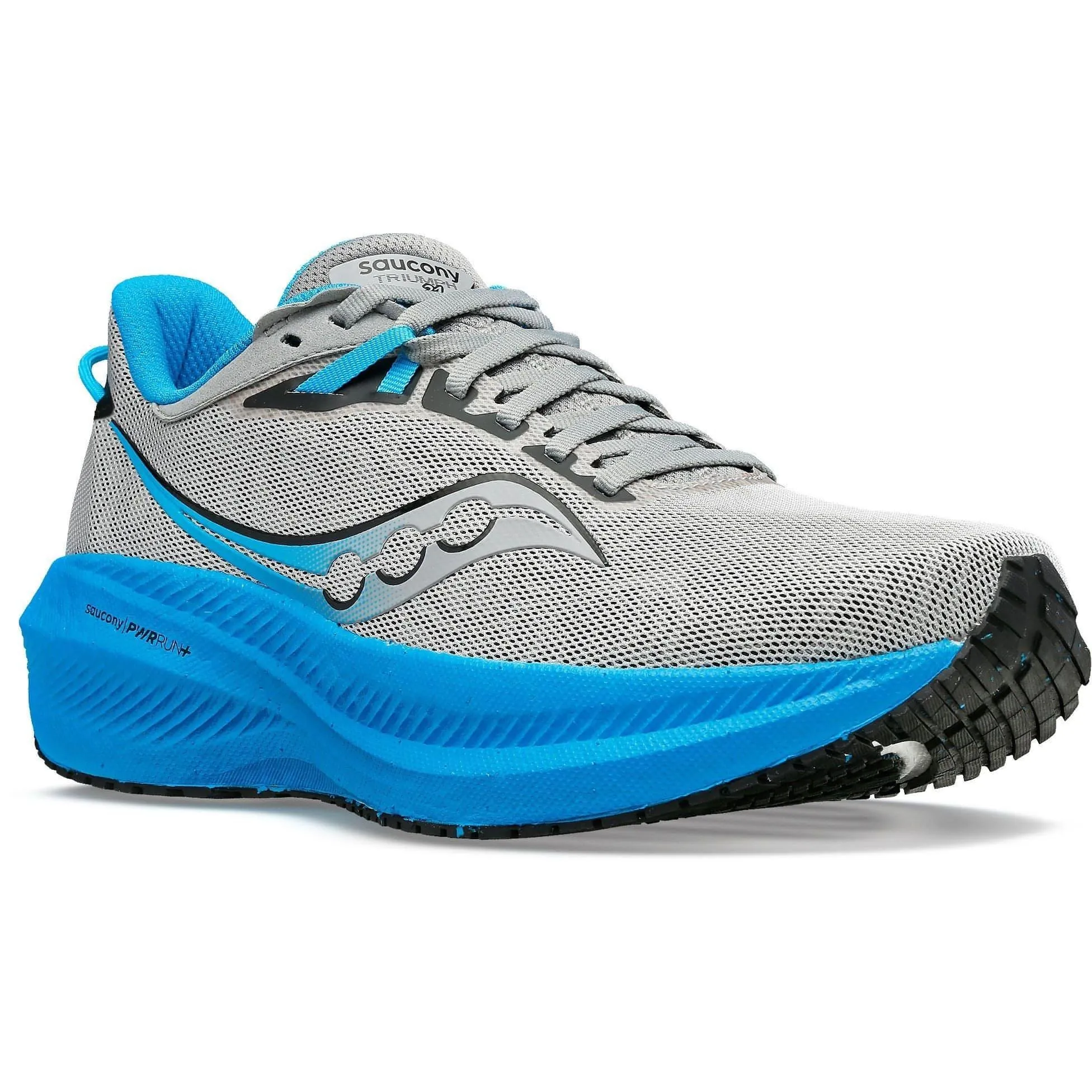 Saucony Triumph 21 Mens Running Shoes - Grey