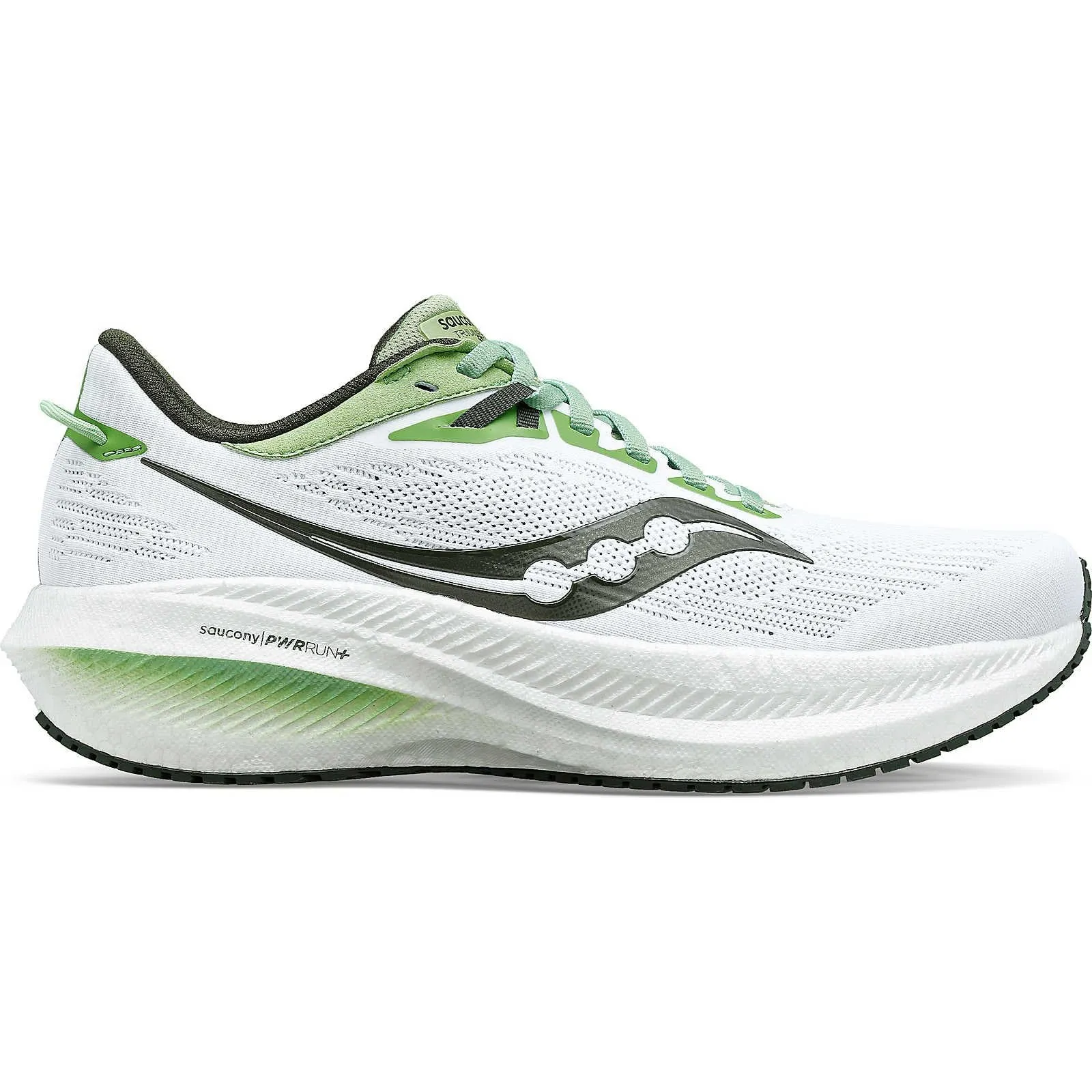 Saucony Triumph 21 Mens Running Shoes - White