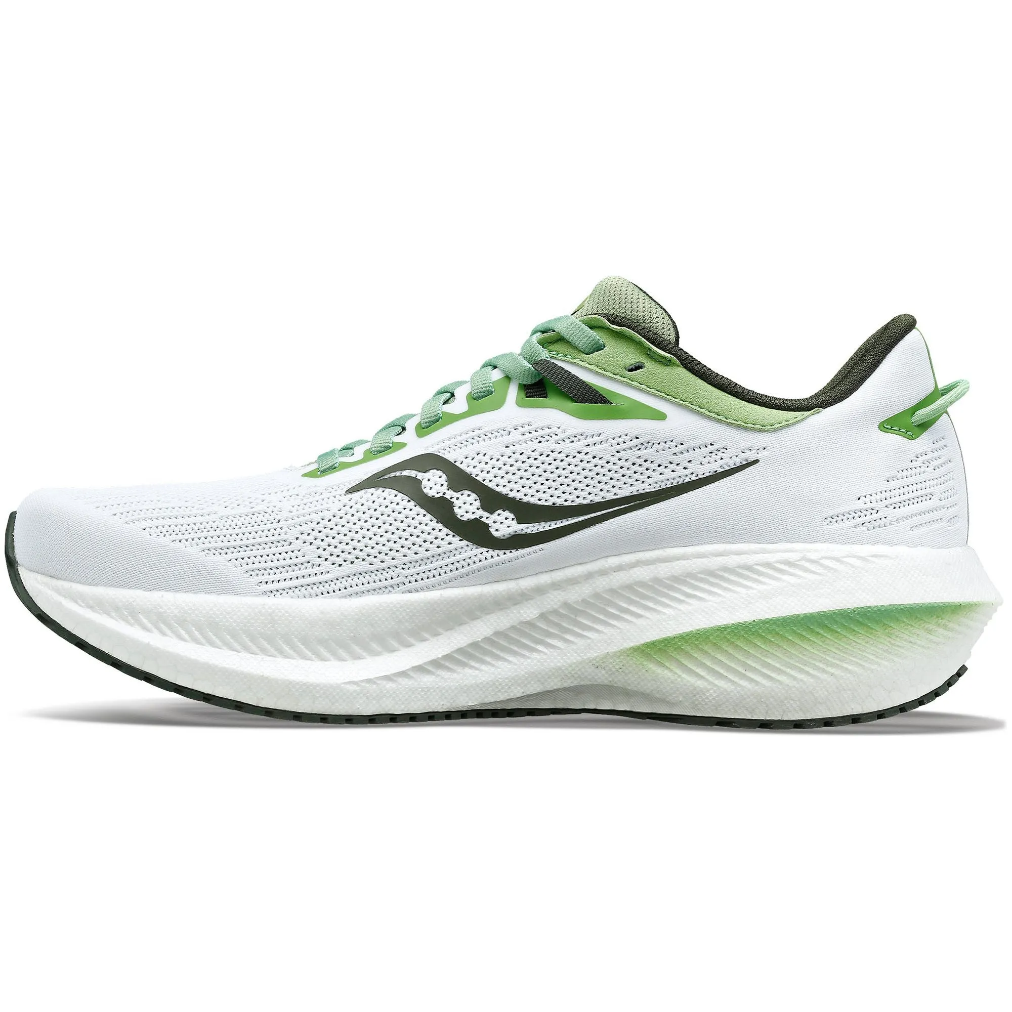 Saucony Triumph 21 Mens Running Shoes - White