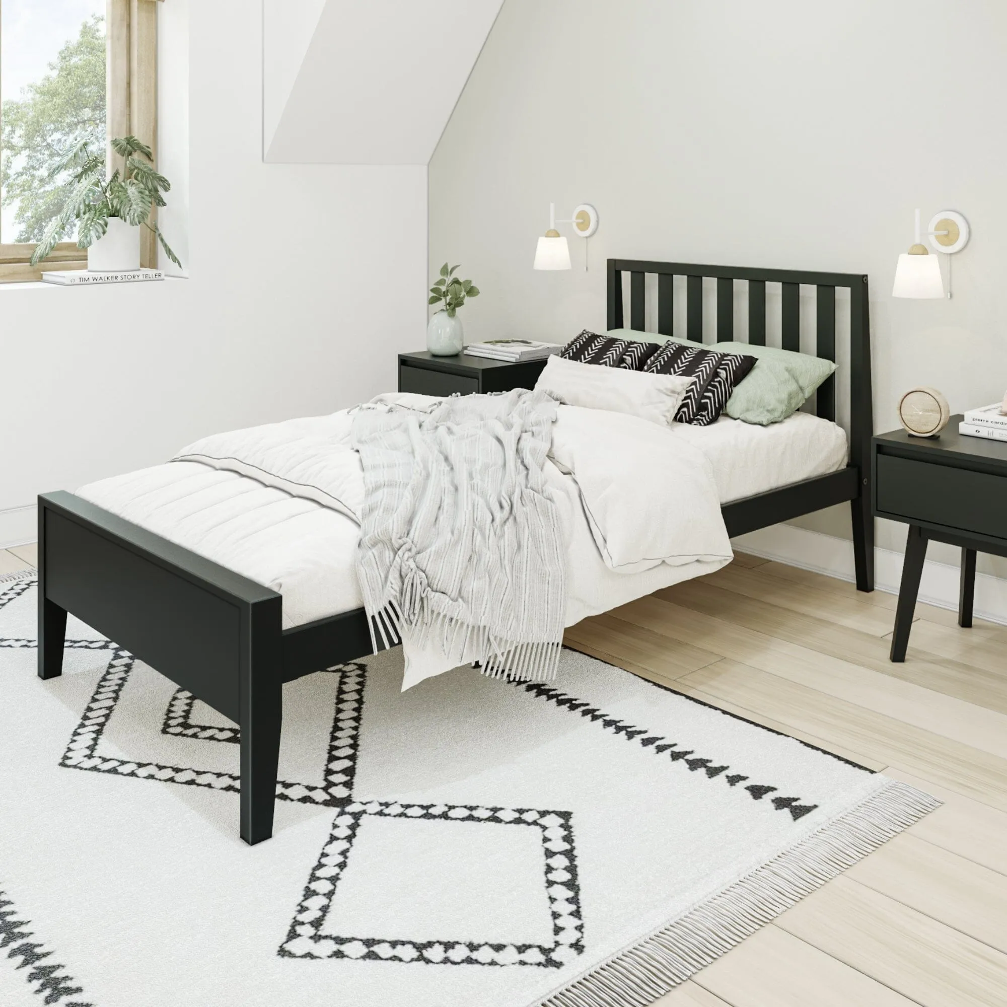 Scandinavian Twin Bed