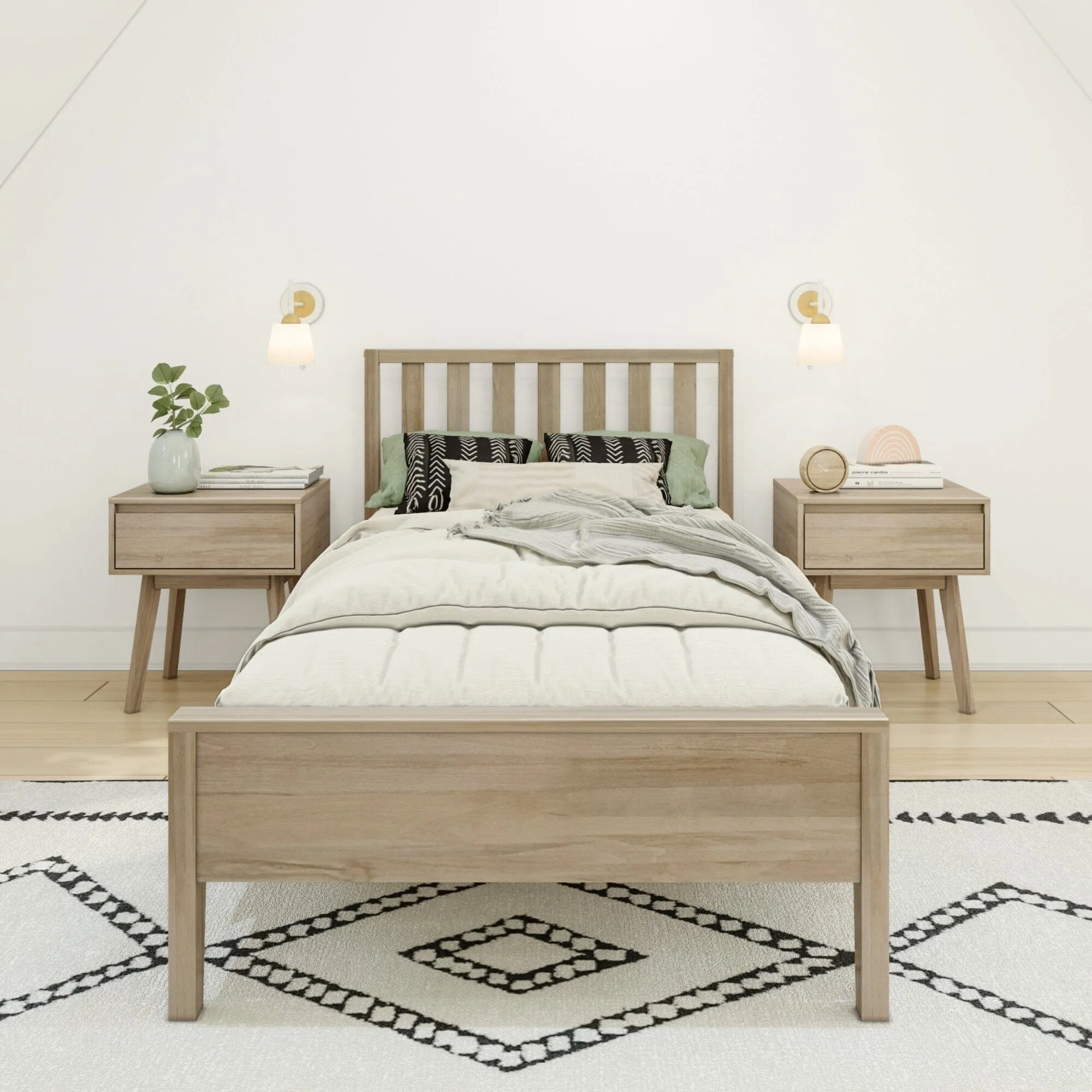 Scandinavian Twin Bed