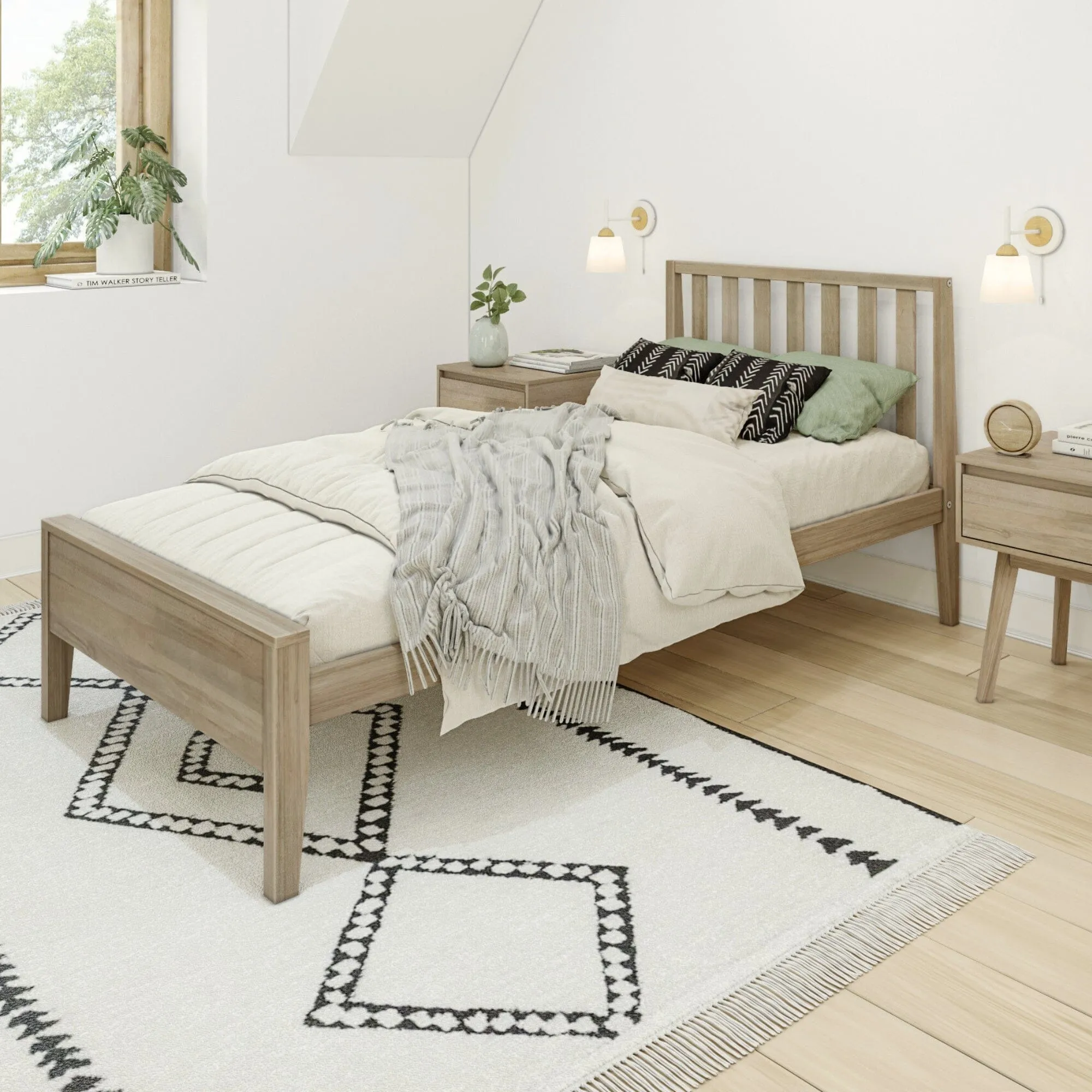 Scandinavian Twin Bed