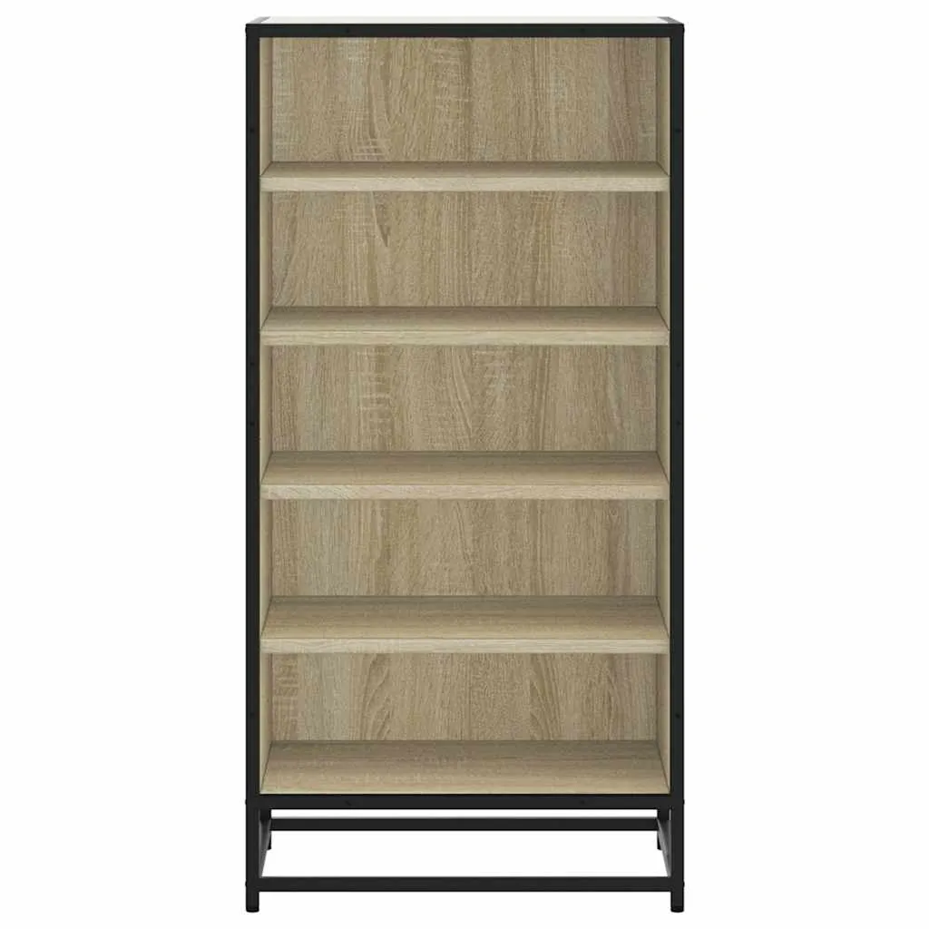 Shoe Rack Sonoma Oak 48x38x97.5 cm Engineered Wood