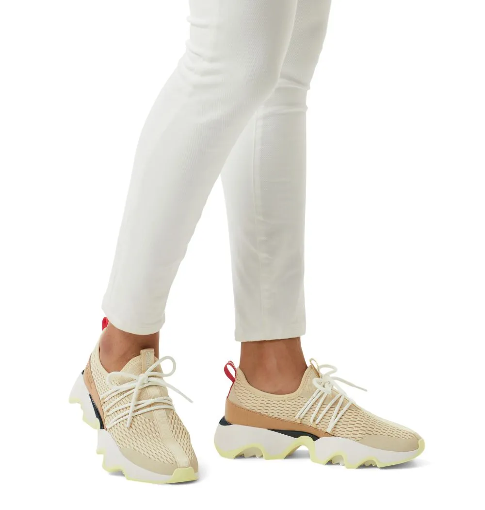 'Sorel' Women's Kinetic™ Impact II Lace Sneaker - Bleached Ceramic / Endive