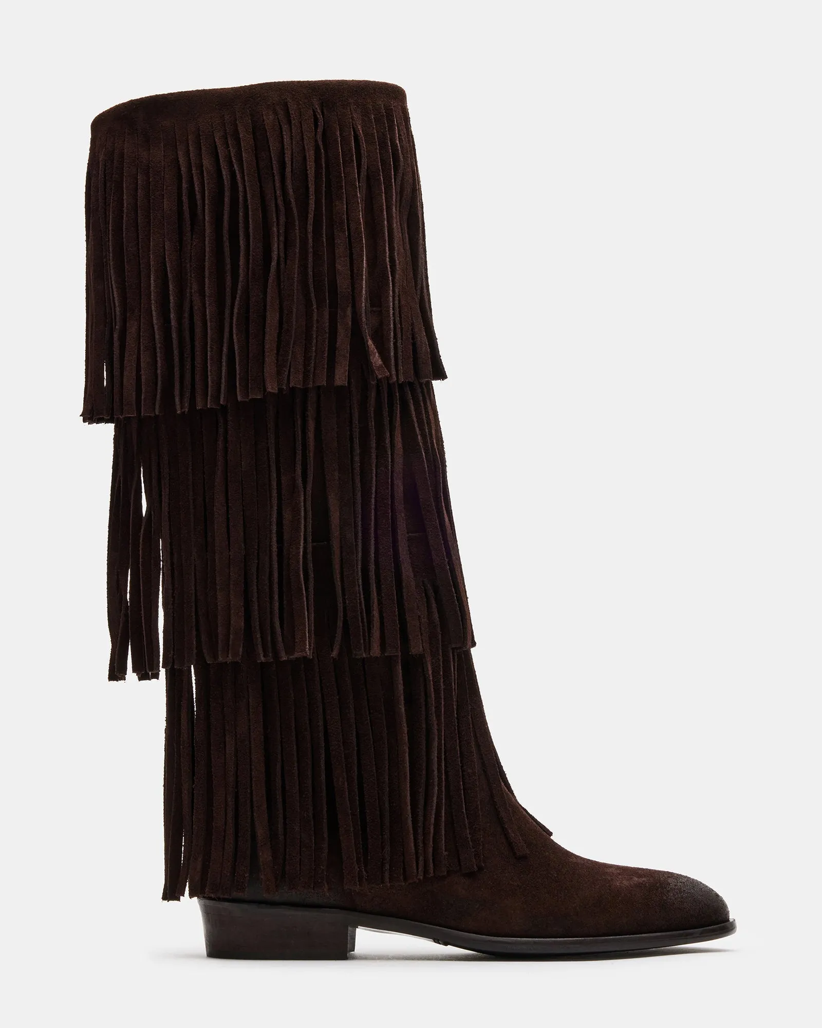 SPUR BROWN SUEDE