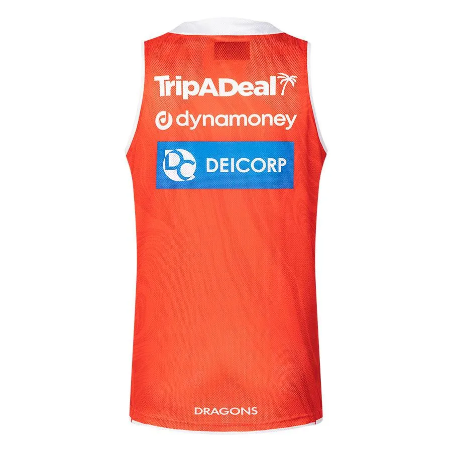 St George Illawarra Dragons 2025 Mens Pro Training Singlet