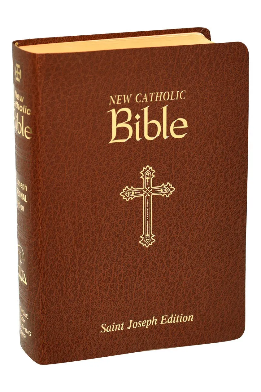 St. Joseph New Catholic Bible Imitation Leather - GF60810BN