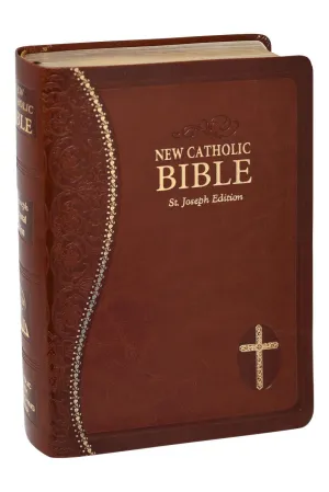 St. Joseph New Catholic Bible Personal Size Brown- GF60819BN