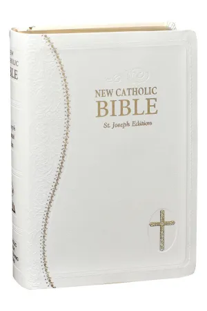 St. Joseph New Catholic Bible Personal Size White - GF60819W