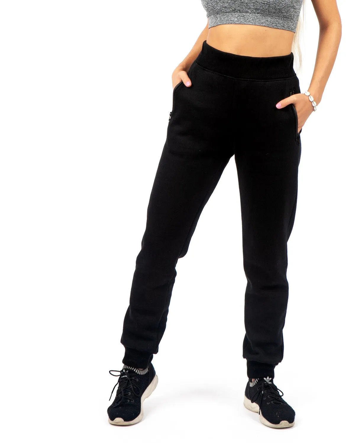 Stance Ladies Fleece Pants - Black