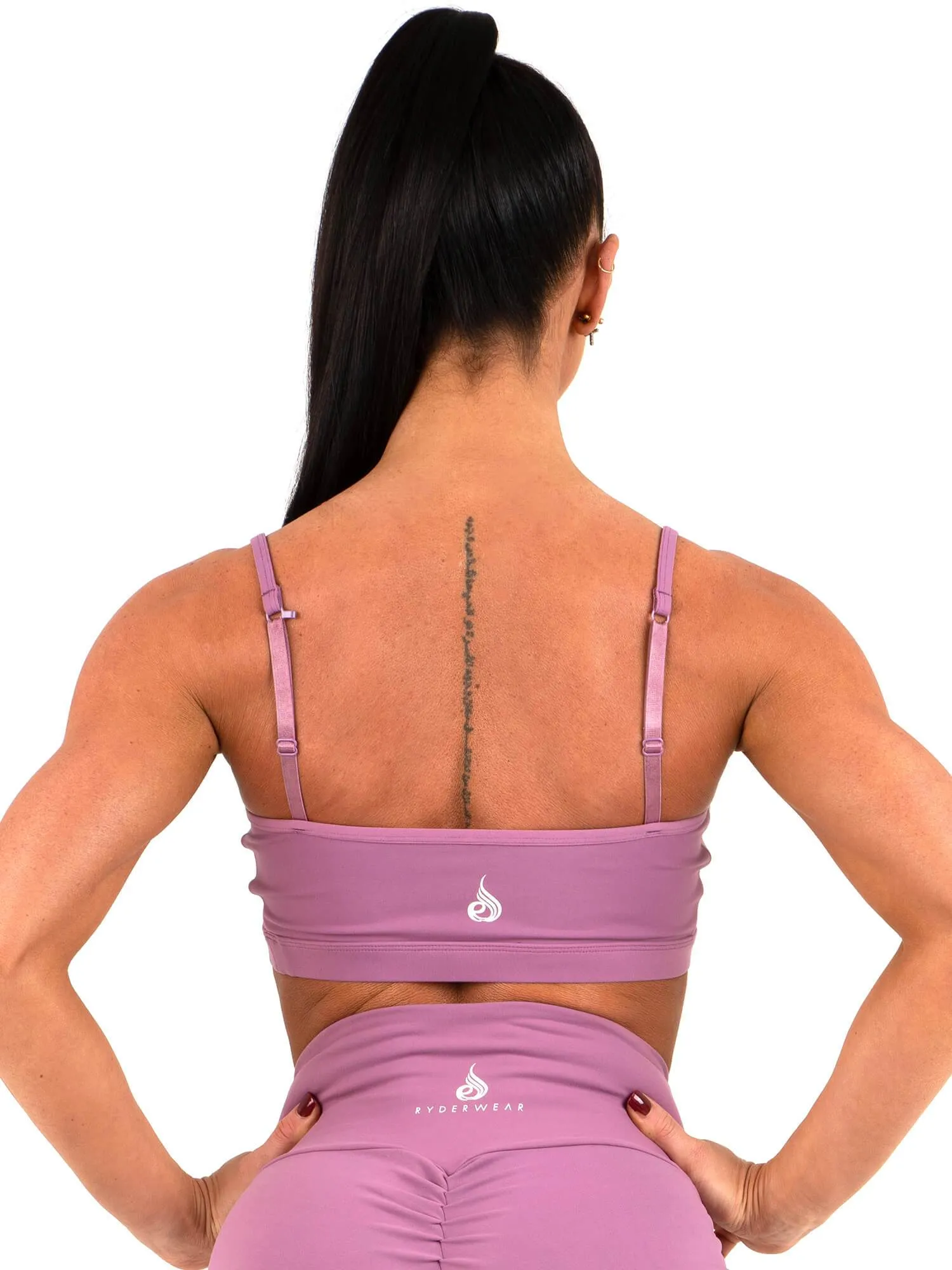 Staples Sports Bra - Purple