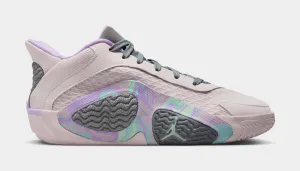 Tatum 2 Sidewalk Chalk Grade School Basketball Shoes (Light Soft Pink/Mint Foam/Smoke/Lilac)