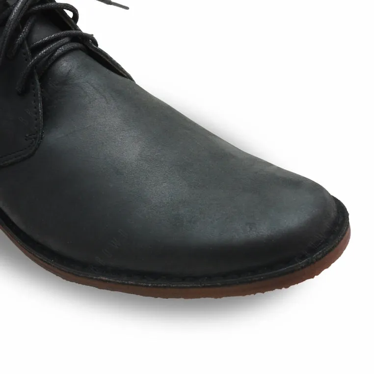 The Carpentry Ankle Boot Nubuck Black