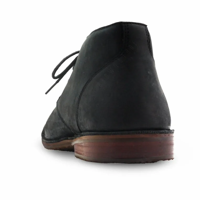 The Carpentry Ankle Boot Nubuck Black