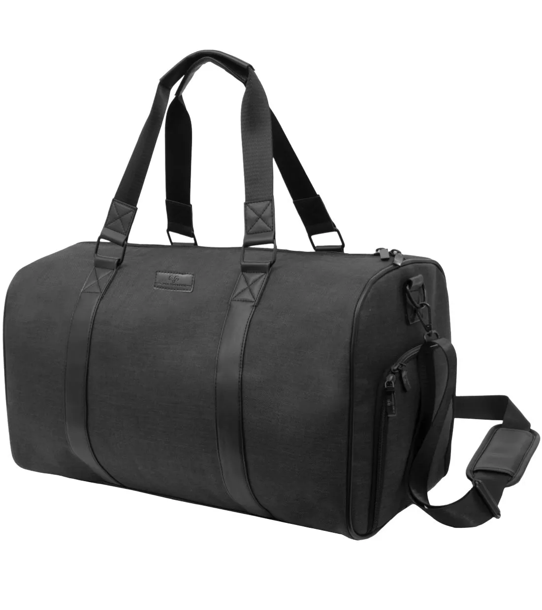 The Traveler | 20-In Textured Weekender Duffle with Shoe Pocket