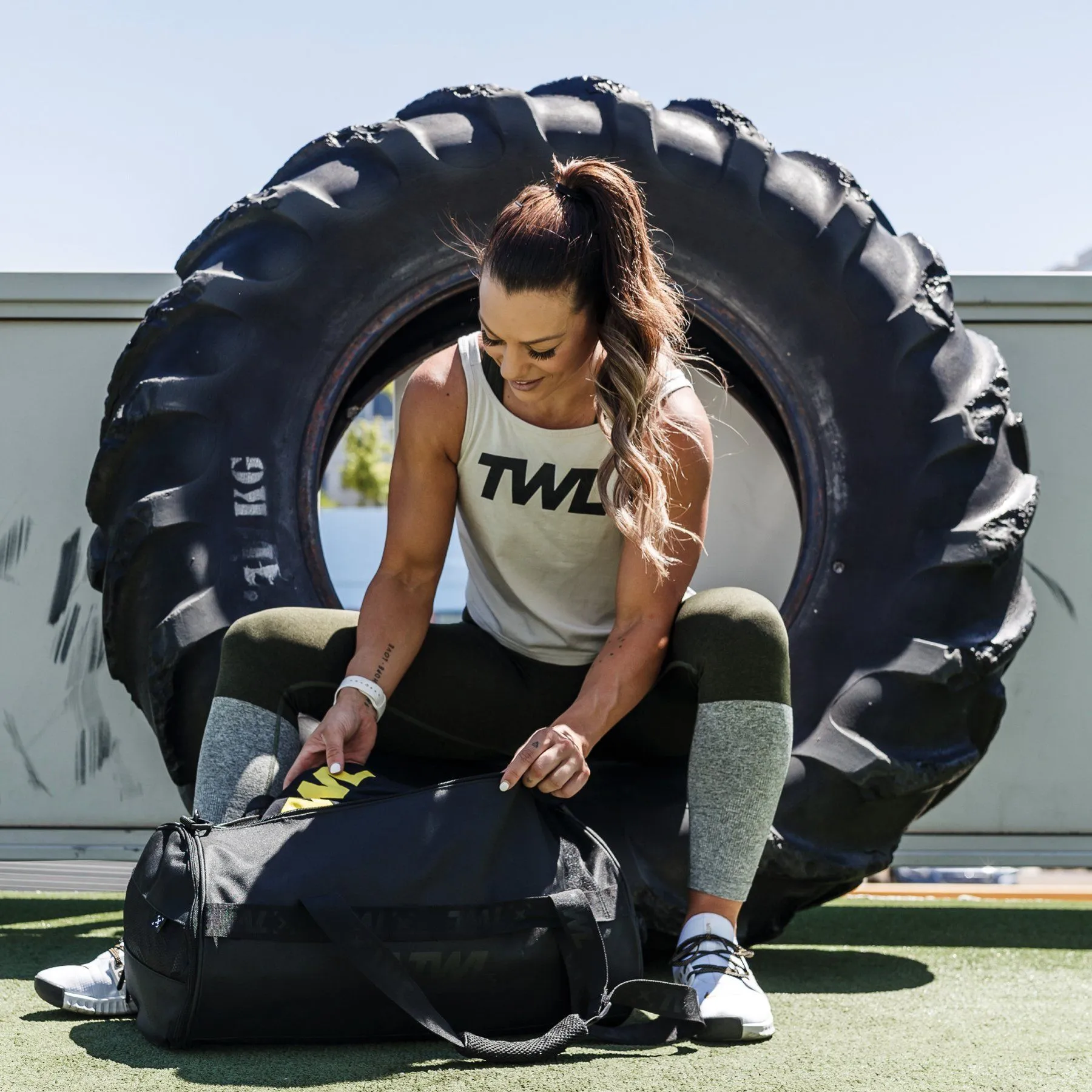 The WOD Life - Everyday Barrel Bag - Black