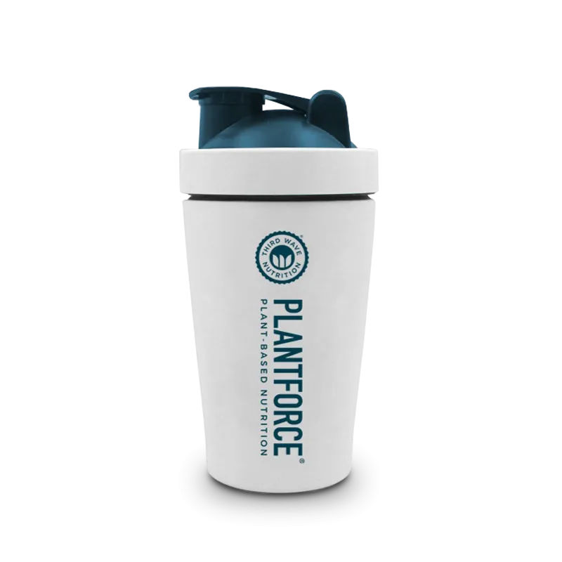 Third Wave Nutrition Plantforce Stainless Steel Shaker with Mixer Ball 500ml