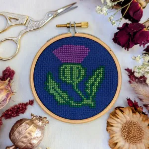 Thistle Cross Stitch Kit