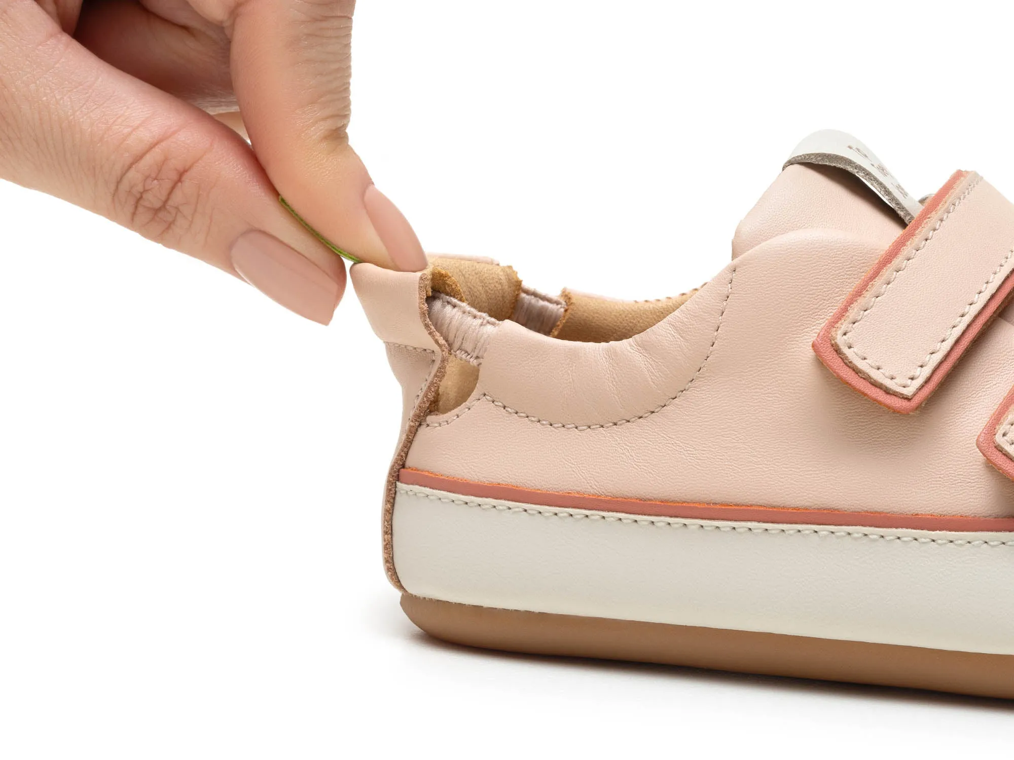 Tip Toey Joey Girl's Bossy Colors Casual Shoes - Papaya Cream / Rosa Seco / Rosa Seco