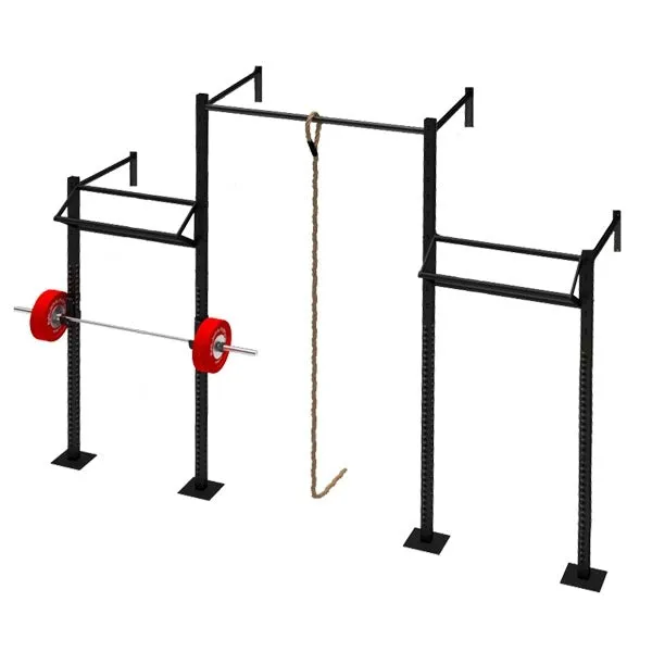 TITANIUM USA 3 CELL WALL MOUNT NARROW RIG WITH 2 TRI BARS & 1 EXTENSIONS WM-NR3C2T1E