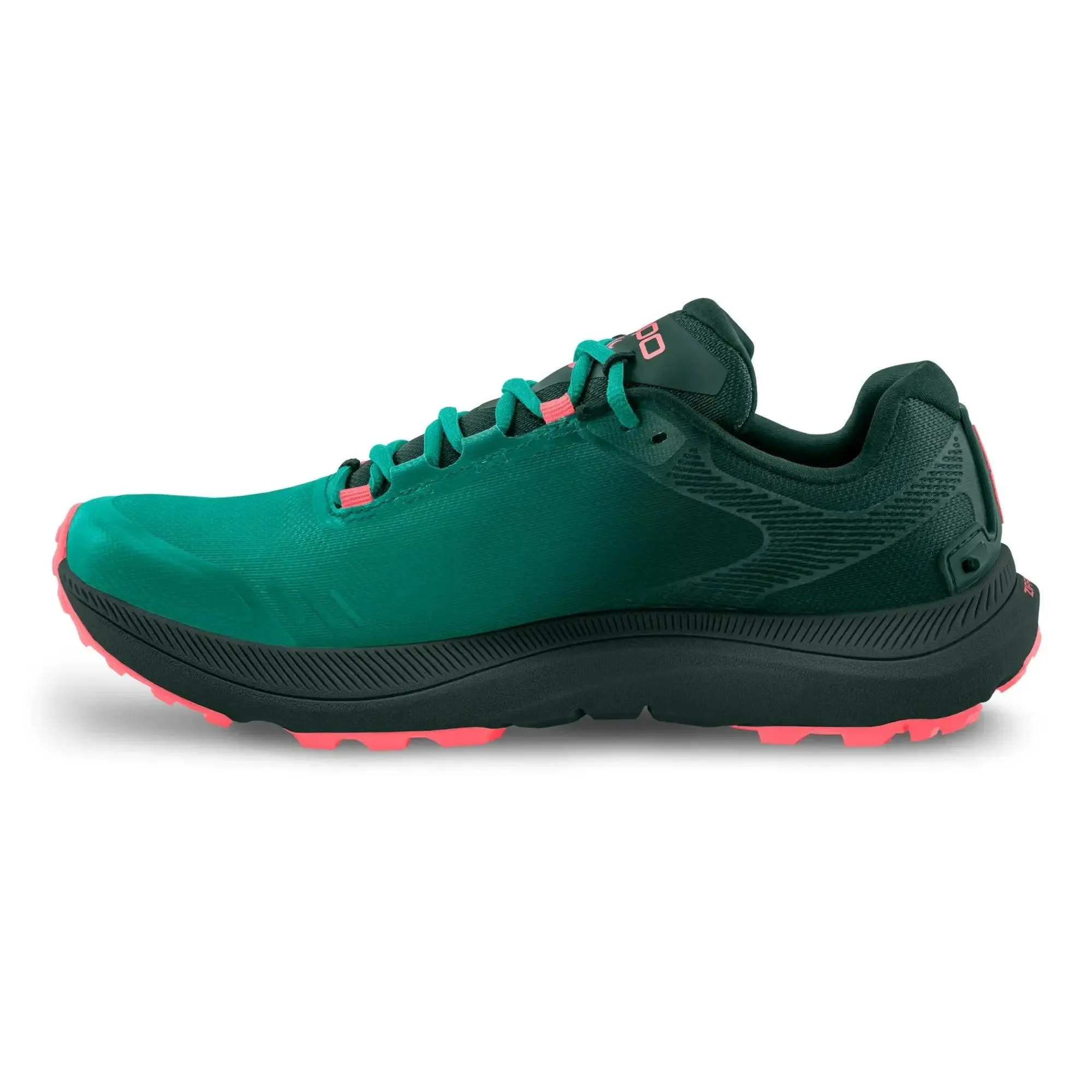 Topo Athletic Women's MT 5 Trail Runner - Emerald/Pink