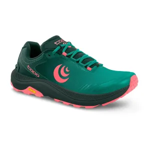 Topo Athletic Women's MT 5 Trail Runner - Emerald/Pink