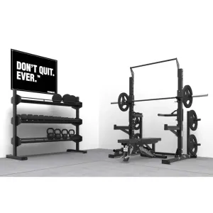 Torque Short Squat Rack - Ultimate Freeweight Home Gym Package