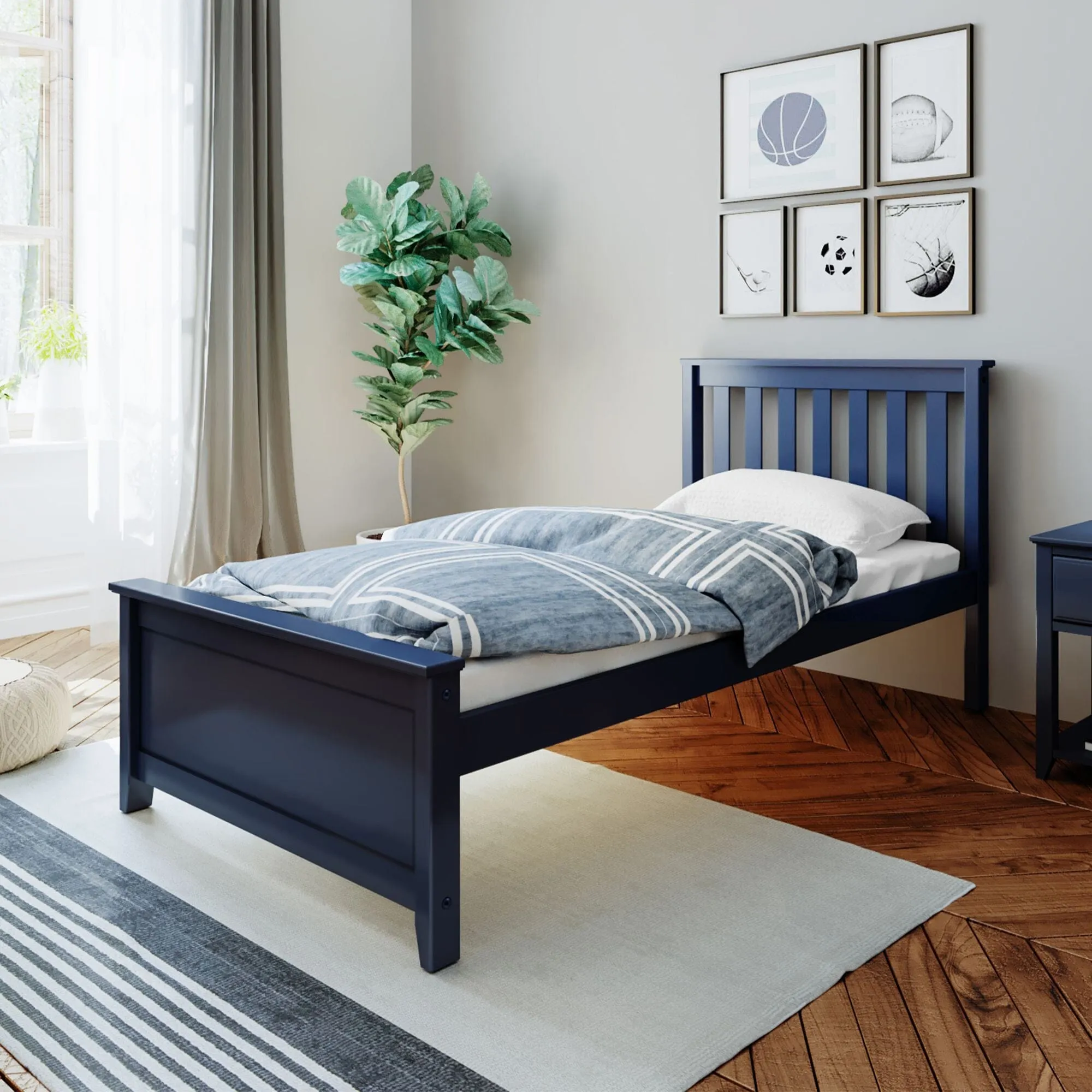 Twin Slatted Bed