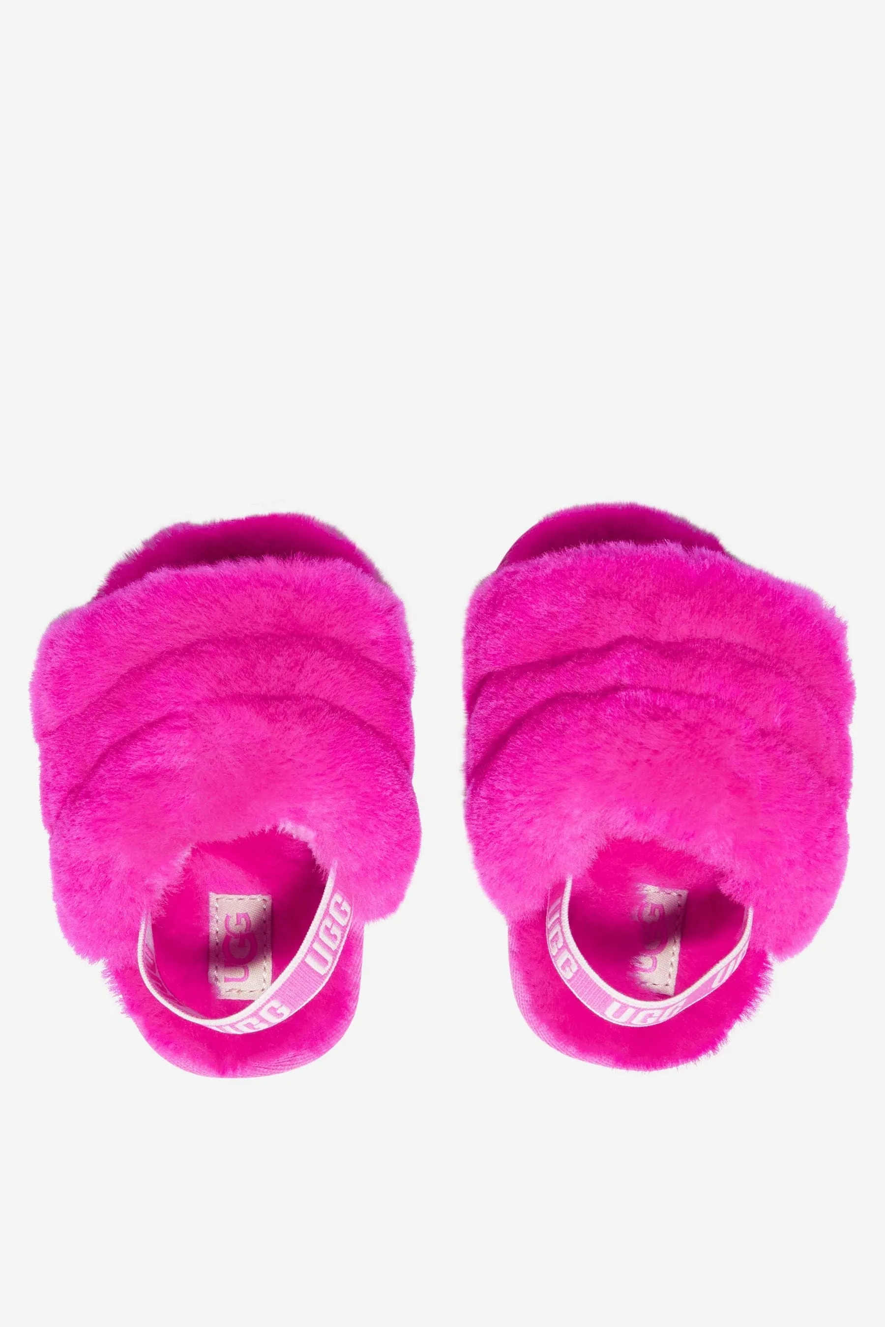 UGG Baby Girls Fluff Yeah Slides And Blanket Gift Set