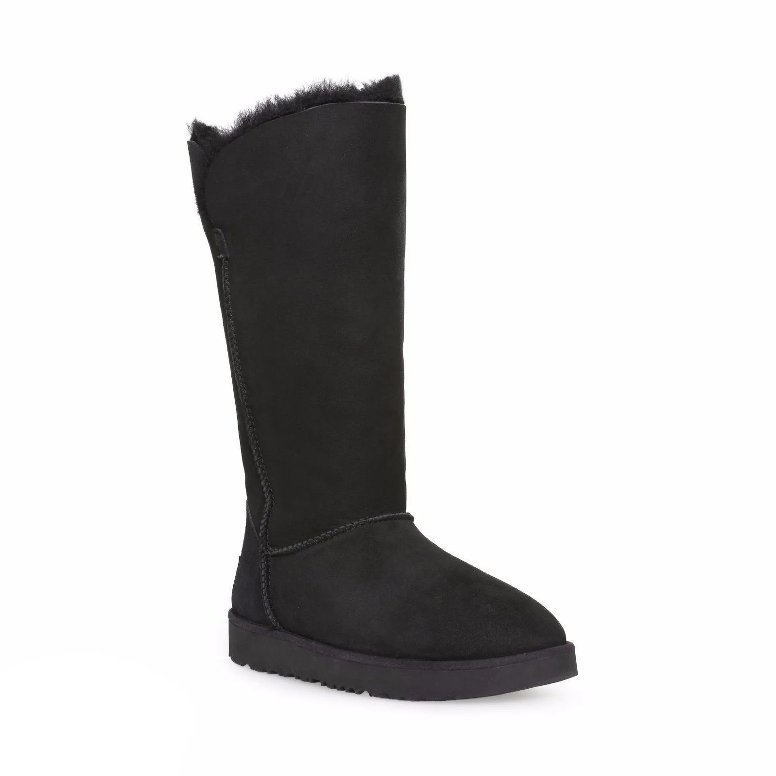 UGG Classic Cuff Tall Black Boots