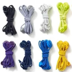 Ultimate Performance Elastic Laces ~ Cut & Fit to Any Shoe