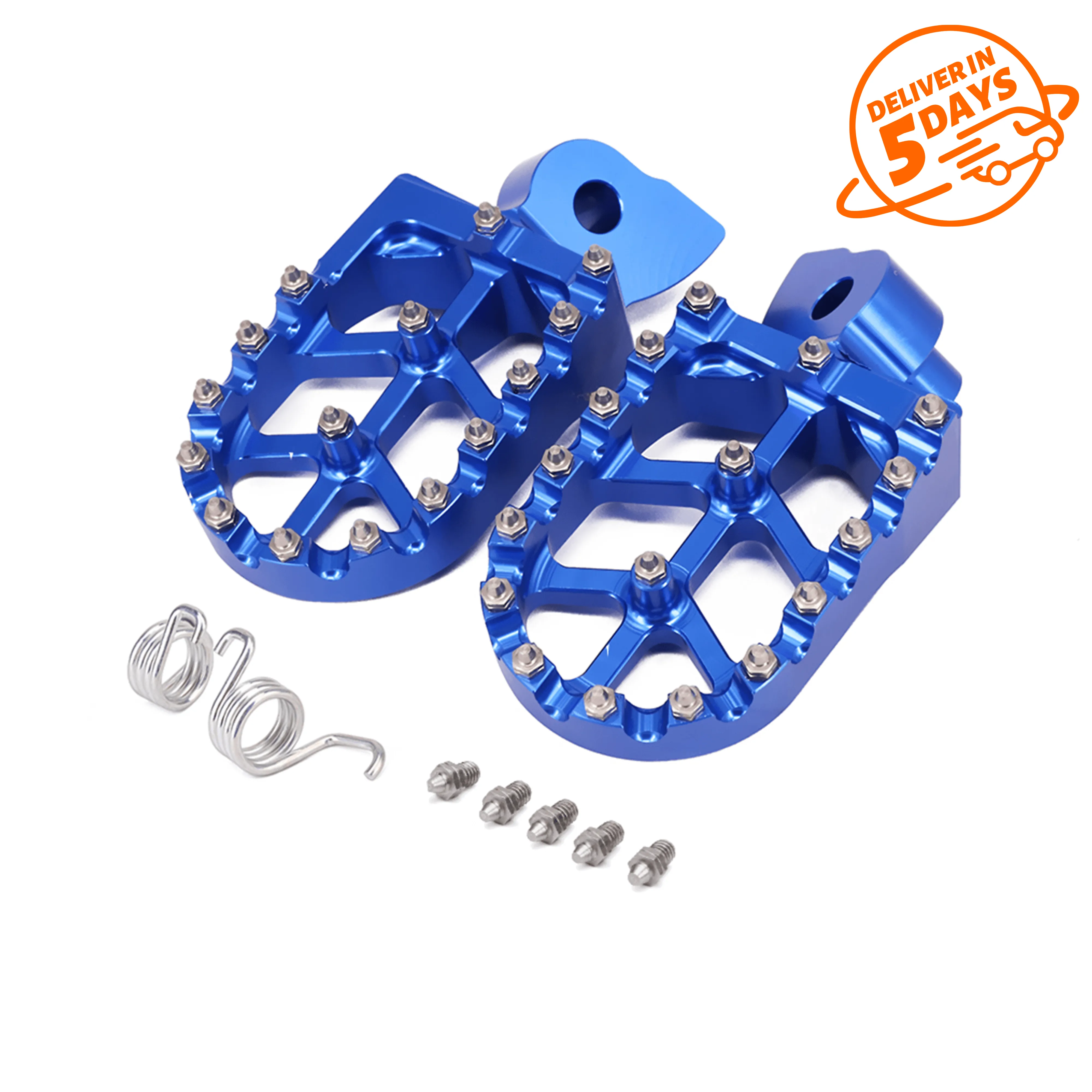 [US Warehouse] Foot Pegs CNC-Anodized For Yamaha