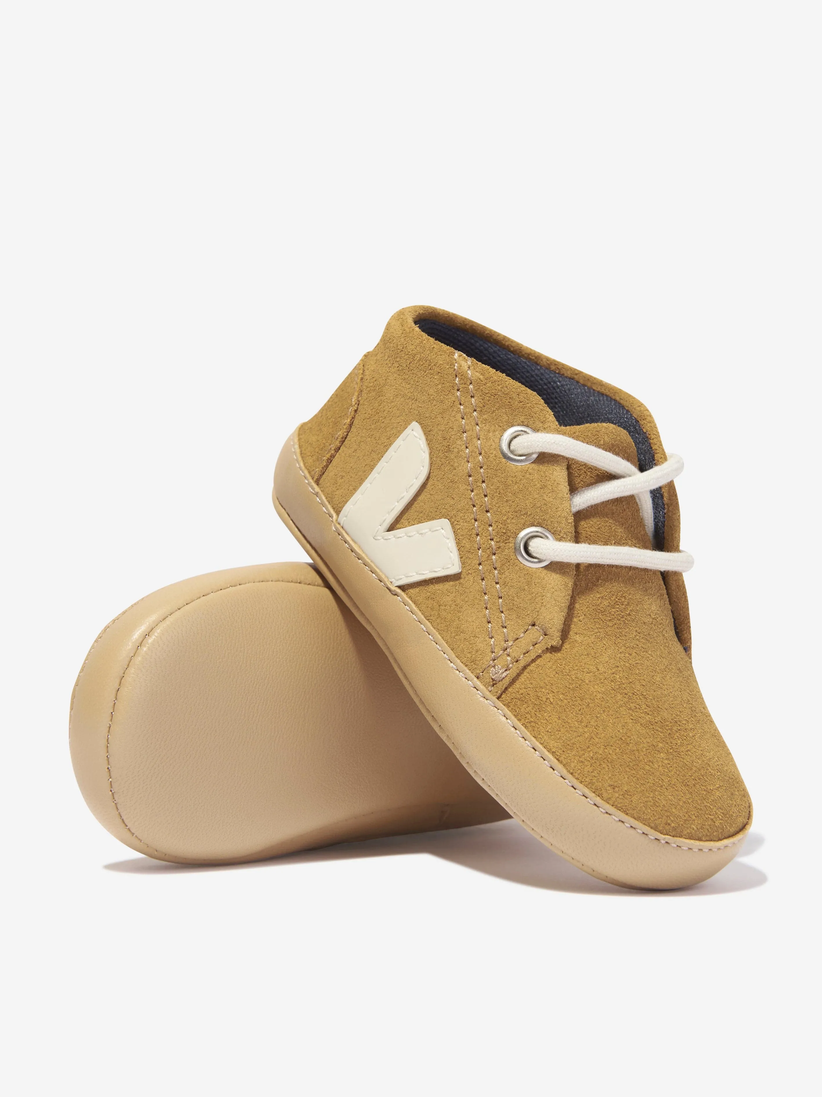 Veja Baby Suede Pierre Booties