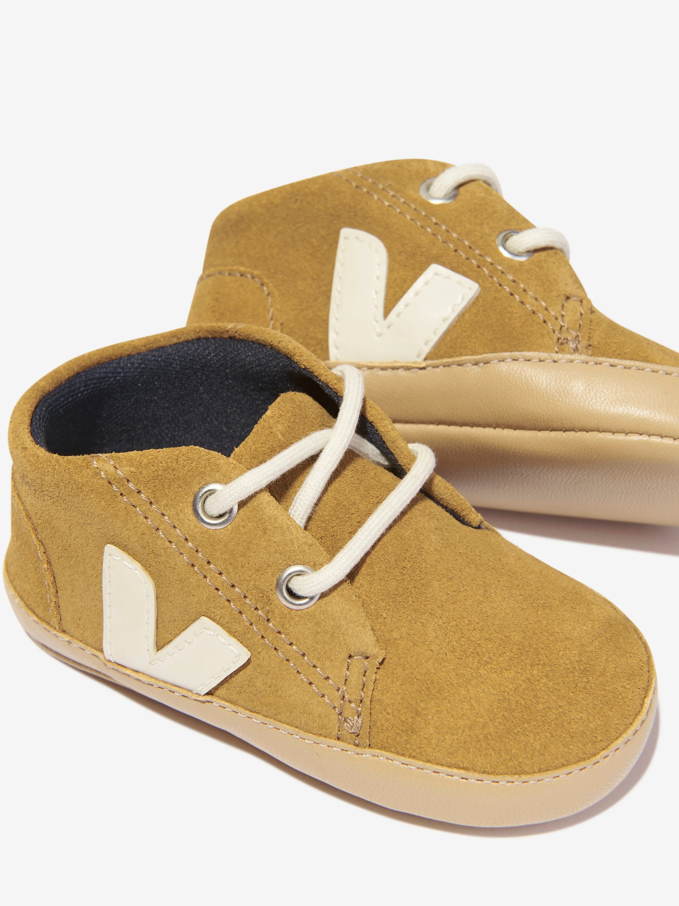 Veja Baby Suede Pierre Booties