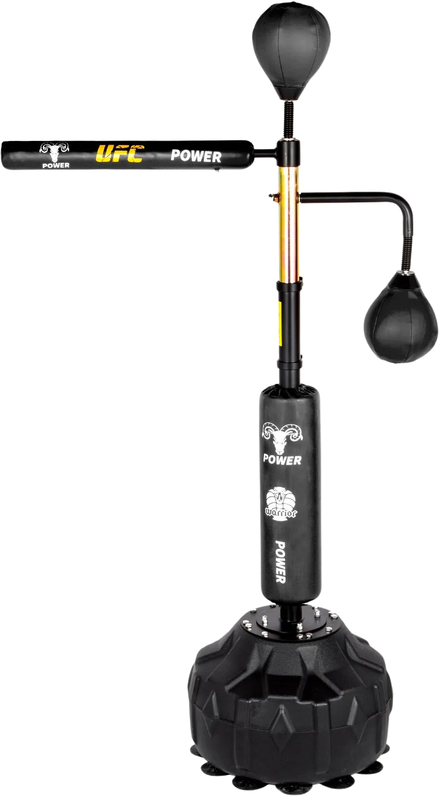 Vevor Boxing Speed Trainer Free-Standing with Adjustable Height Reflex Bar Two Balls and Gloves New