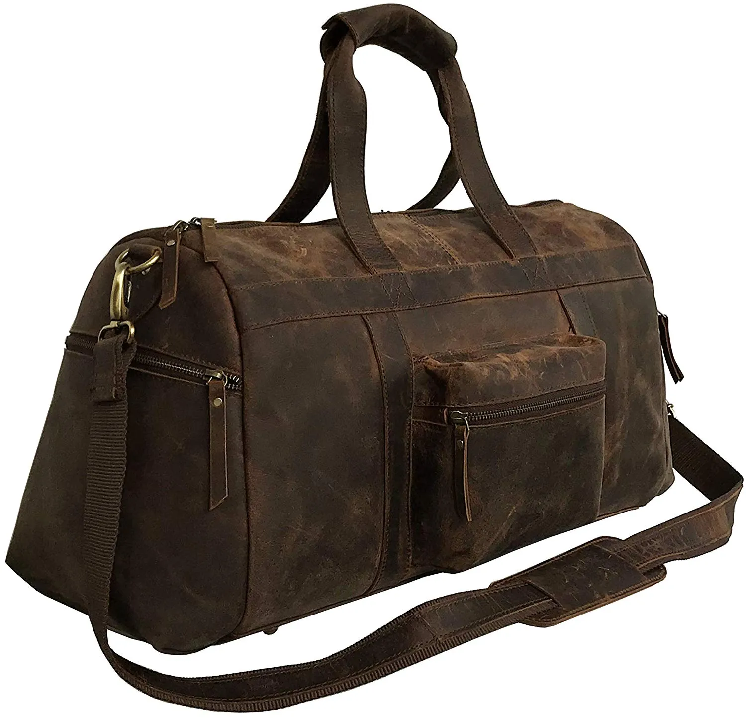 Wanderer’s Leather Brown Bag