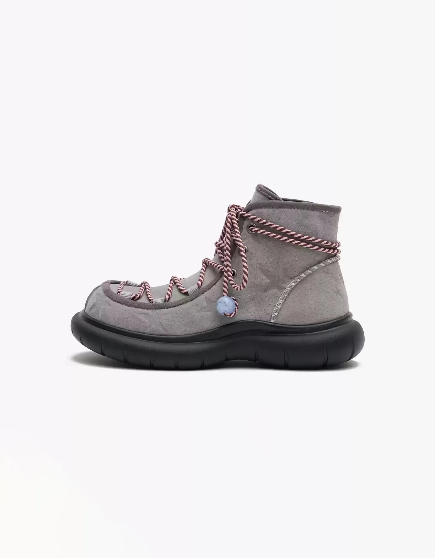 Wide Toe Box Suede Handmade Winter Snow Boots