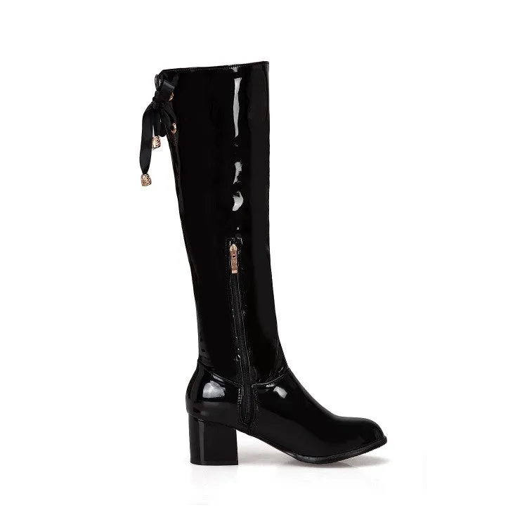 Women Knot High Heel Over the Knee Boots