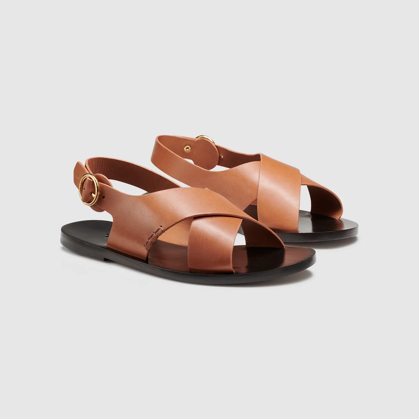 WOMENS CROSS STRAP SANDAL