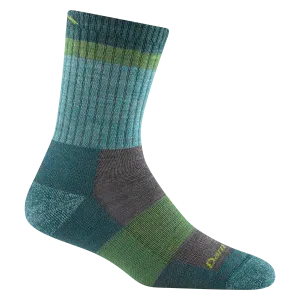 Women's Darn Tough Heady Betty Micro Crew Lightweight Hiking Sock Color: Aqua