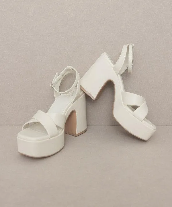 Womens Shoes Style No. Norah Chunky Platform Heel