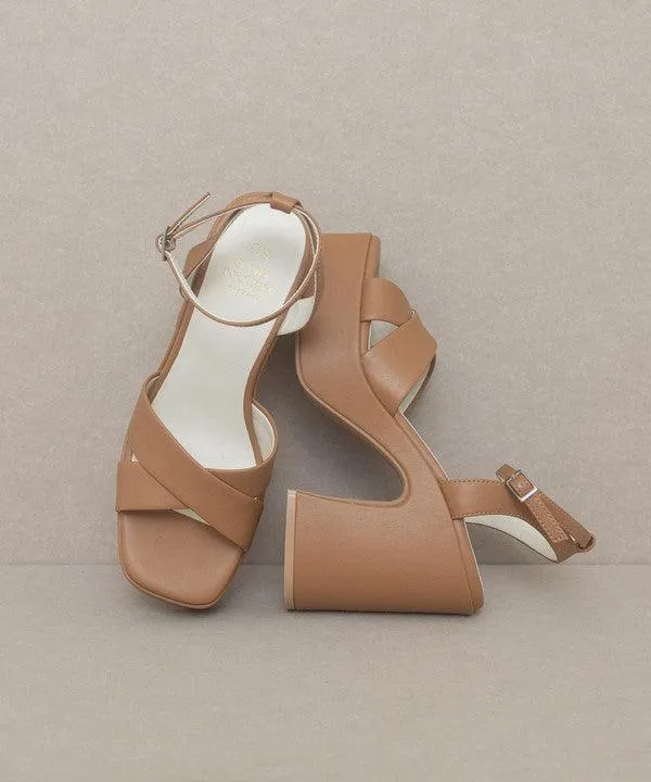 Womens Shoes Style No. Norah Chunky Platform Heel