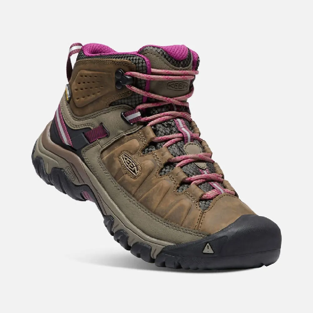 Women's Targhee III Waterproof Mid WEISS/BOYSENBERRY