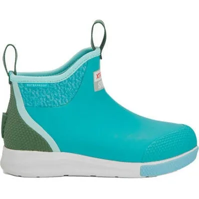 Xtratuf Women's Ankle 6" WP Slip Resist Deck Sport Boot -Green- ADSW-300