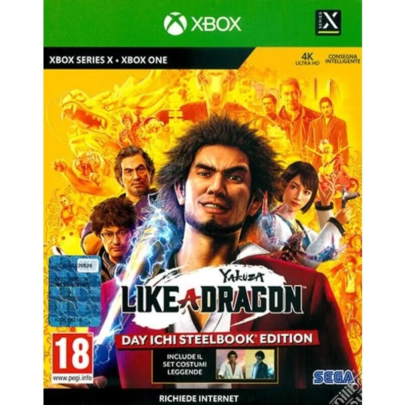 Yakuza Like A Dragon Day Ichi Steelbook Edition (Import) (Xbox Series X & Xbox One)